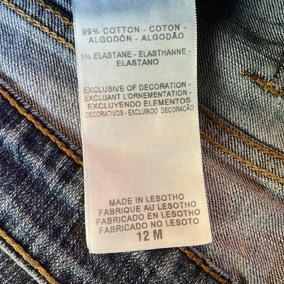 Levi Signature Midrise Straight Leg size 12 - Picture 4 of 4